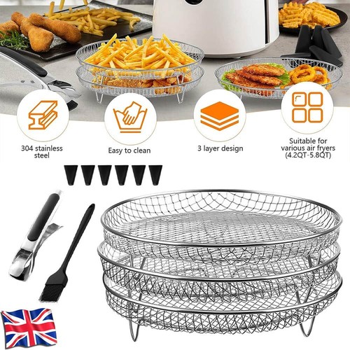 Tier air fryer rack - 3, baking