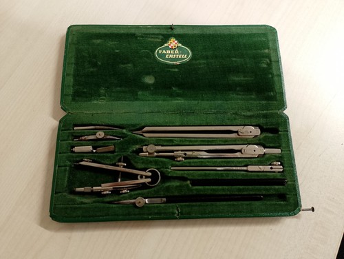 Vintage drafting drawing - &,