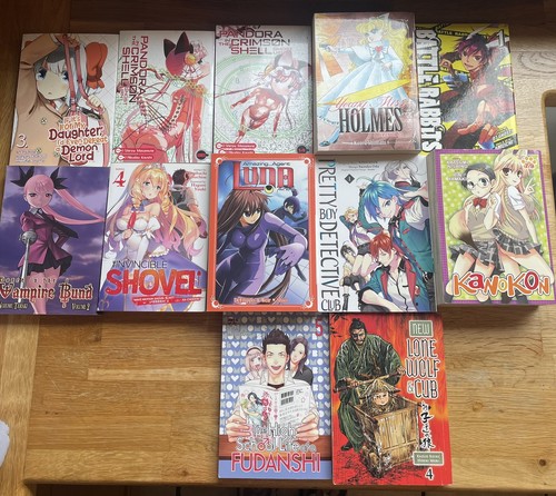 Mixed manga books bundle - manga,