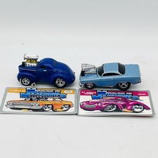 Muscle Machines ‘41 Willys Coupe Jeep + ‘62 Bubble Top Chevy 1/64 Funline 2002