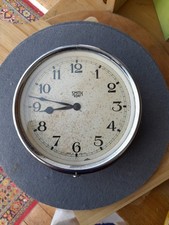 Smith 8 Day Bakelite Wall Clock,vintage