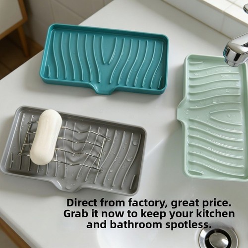 Stainless steel soap tray - soap,