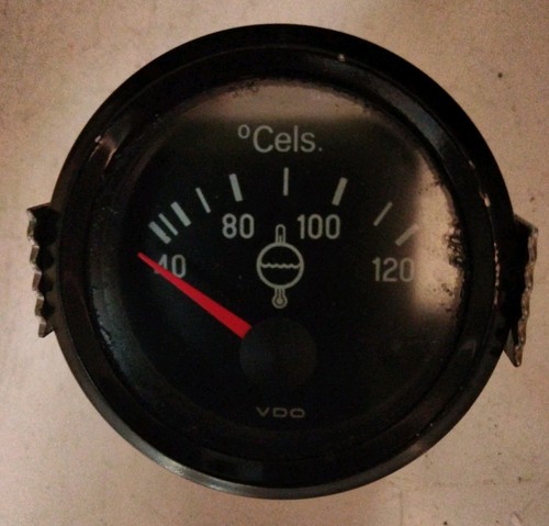 Vdo temperature gauge - temperature,