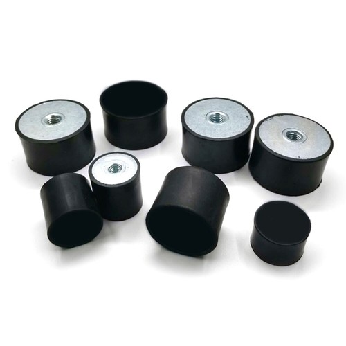 Rubber mount female thread - rubber,