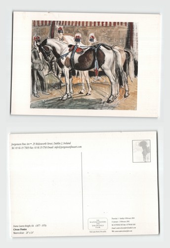 Postcard dame laura knight - dame,