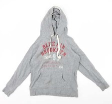 H&M Womens Grey Cotton Blend