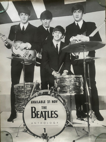 The beatles anthology poster - beatles,