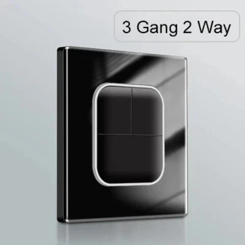 Way light switch 3 gang - 2,