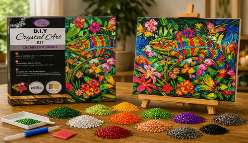 Chameleon jungle craft - jungle,