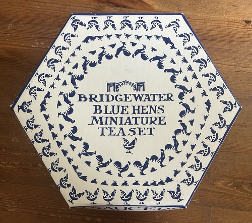 Emma bridgewater blue hens - blue,