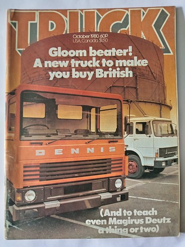 Vintage truck magazine october - truck,