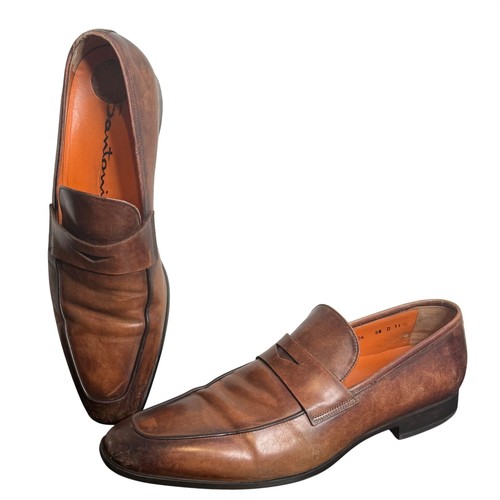 Santoni penny loafer mens 5 - santoni, 11.5