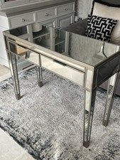 Dressing Table Mirrored Glass