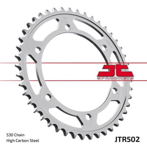 530 pitch 45t steel rear - jt,