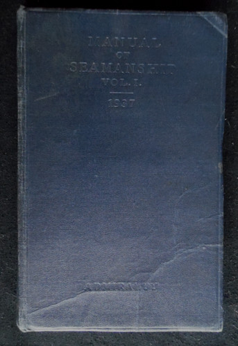Vintage manual seamanship - manual, of