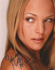 Holly McGuire Signed 10x8 Photo With Proof