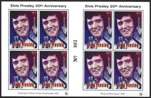 Montserrat 1997 elvis presley - montserrat,
