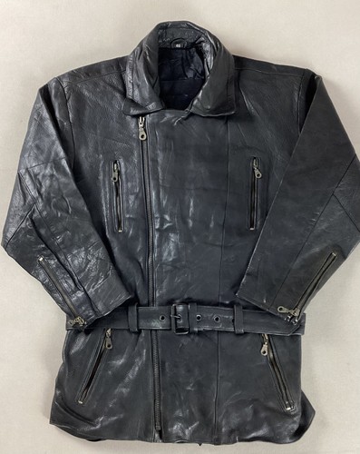 Vintage leather biker - vintage,