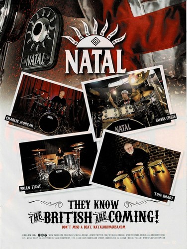 Natal drums charlie - morgan, /