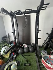 HR-2.0 Power Rack Premium Commercial Half Rack Heavy Duty Cage