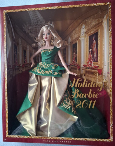 Holiday barbie doll 2011 - barbie,