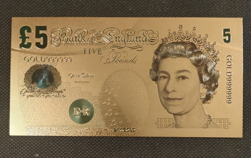 24k gold plated note - 24k,