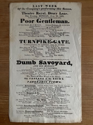 Original playbill theatre - original,