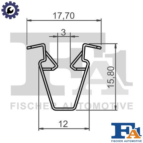 Clip trimprotection strip - trimprotection,