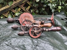 3 Hand Drills Miller Falls x 2