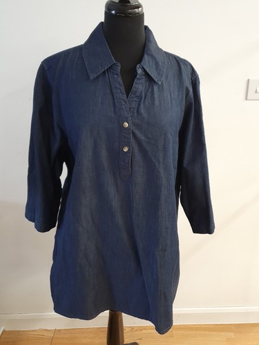 Cotton traders denim tunic - traders,