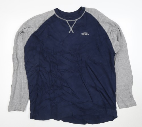 Umbro men blue grey long - &,