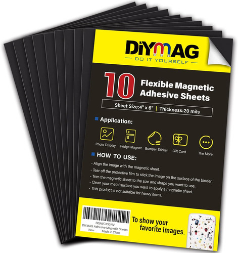 Magnetic adhesive sheets x - adhesive,