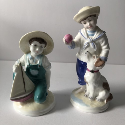 Two coalport figures faye - coalport,