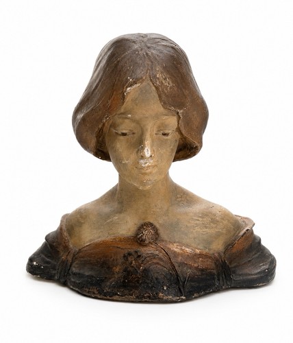 Antique art nouveau female - antique,