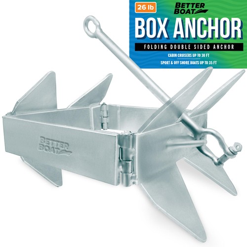 Boat box anchor for boats - boat,