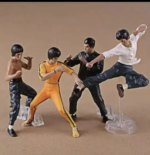 4pcs kung bruce lee - kung, mini
