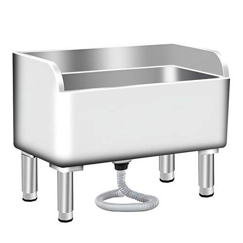 Stainless steel floor mop sink - stainless,
