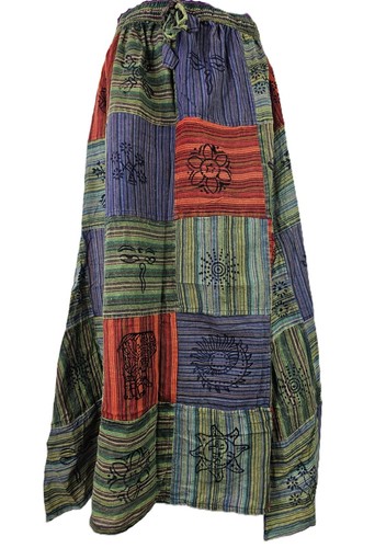 Handmade patchwork skirt - patchwork,