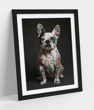 FUNNY FRENCH BULLDOG WITH