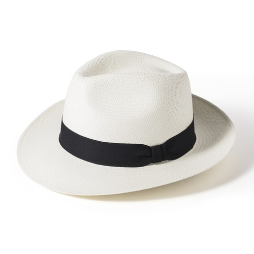Snap brim panama hat - snap,