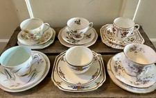 10 X Bone China Vintage China