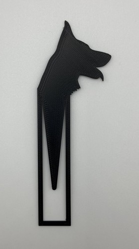 German shepherd bookmark - german, |