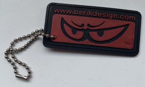 Berik design keychain - keychain, rubber