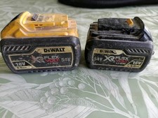 2 54v  Dewalt Battery’s FOR PARTS, SPARES AND REPAIRS ONLY 