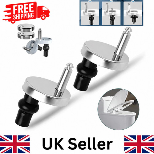 Toilet seat hinges soft - 2x,