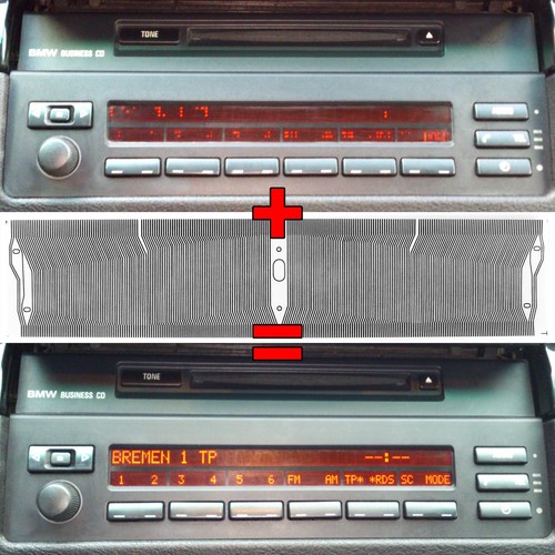 Radio display pixel - pixel, repair