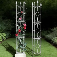 Metal Garden Trellis Set of 2