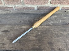 Vintage 19” Ashley Iles 3/8” Round Nose Scraper Woodturning Chisel Old Tool