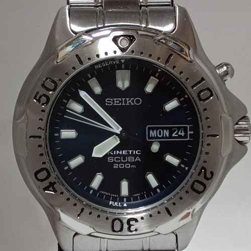 Seiko kinetic scuba - scuba, sbcz005