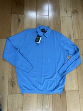 Alan Paine England Blue Polo